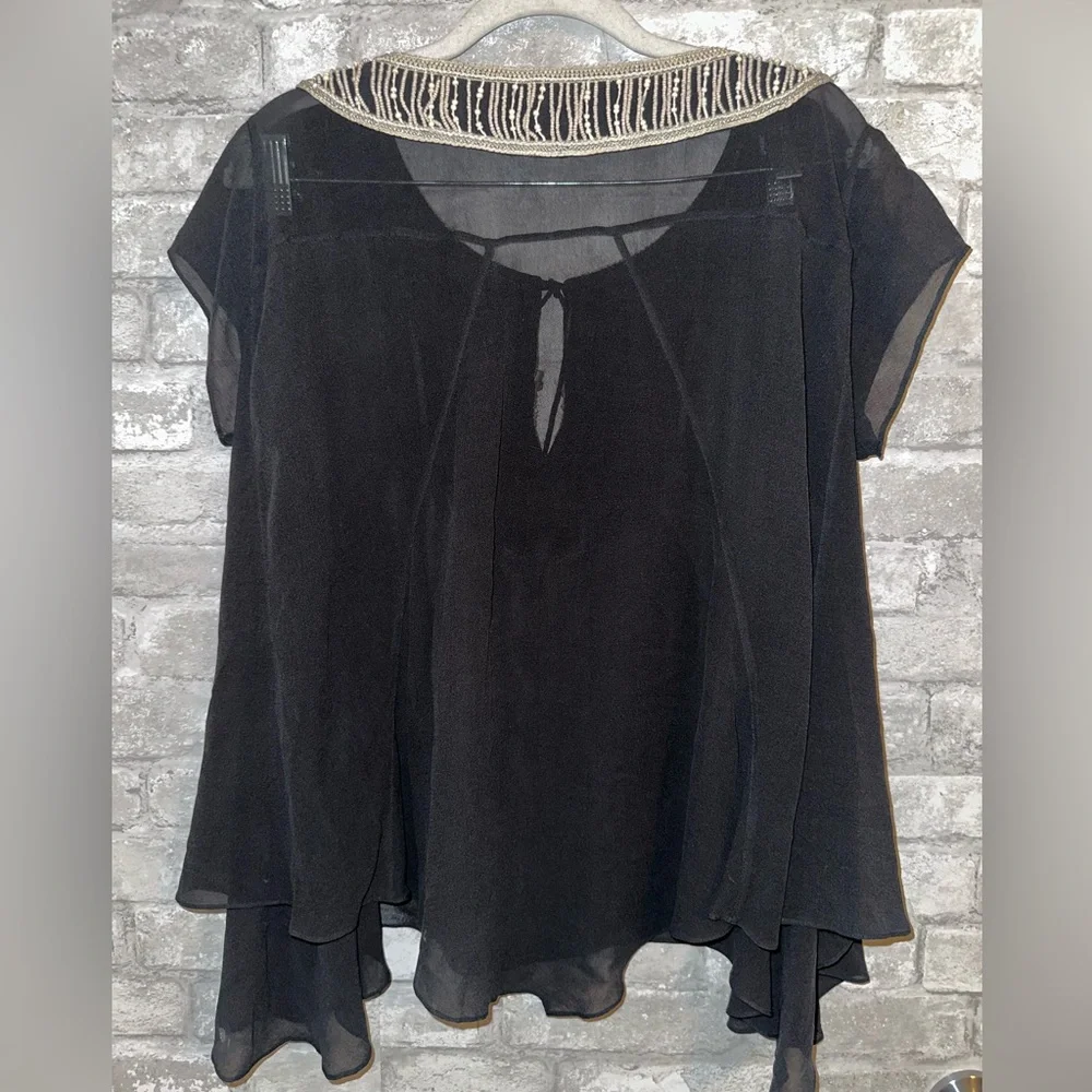 Allsaints arcadian blanka top sz4 #P3 - Picture 2 of 4